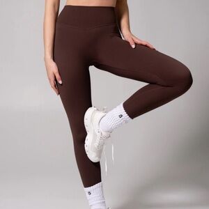 Buffbunny Collection Rebel Impact Legging (Tall) in Espresso Size Small